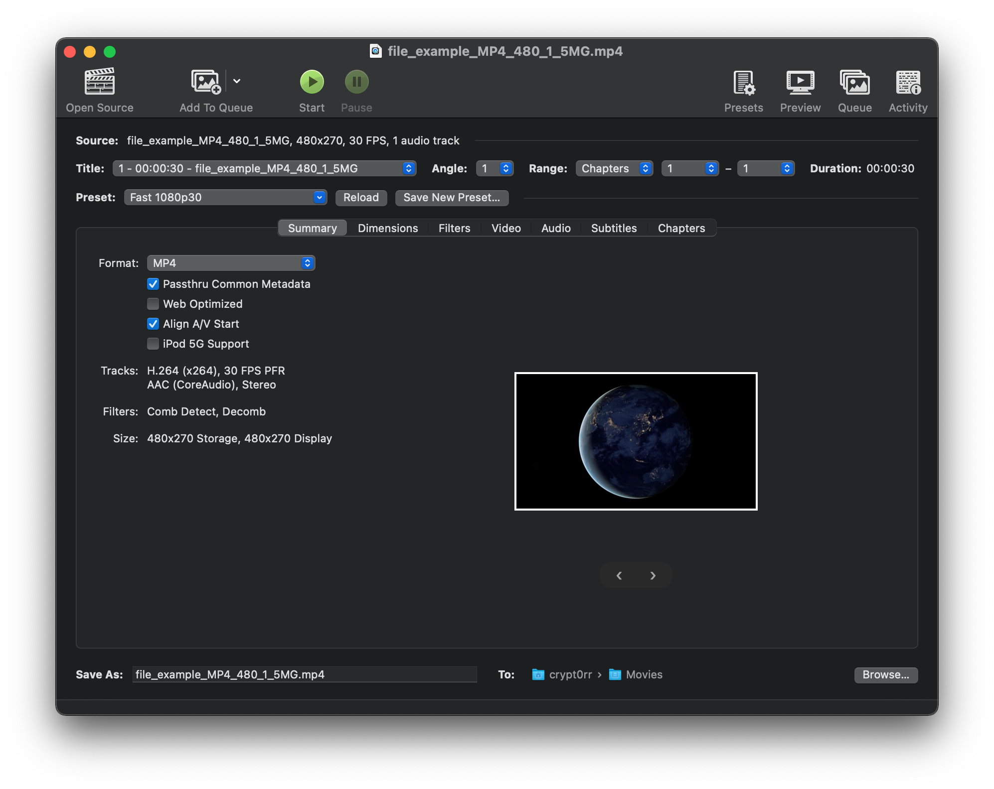 handbrake alternative multithreading